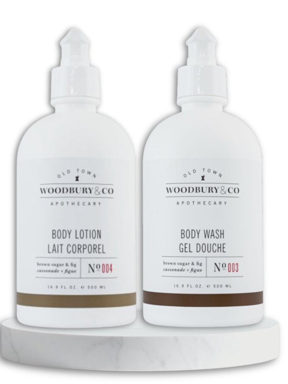 Woodbury & Co Moisturizing Body Lotion & Wash Brown Sugar & Fig Large 16.9oz Ea - Picture 5 of 5